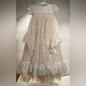 Lace Christening Gown